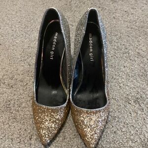 Madden girl two tone heels